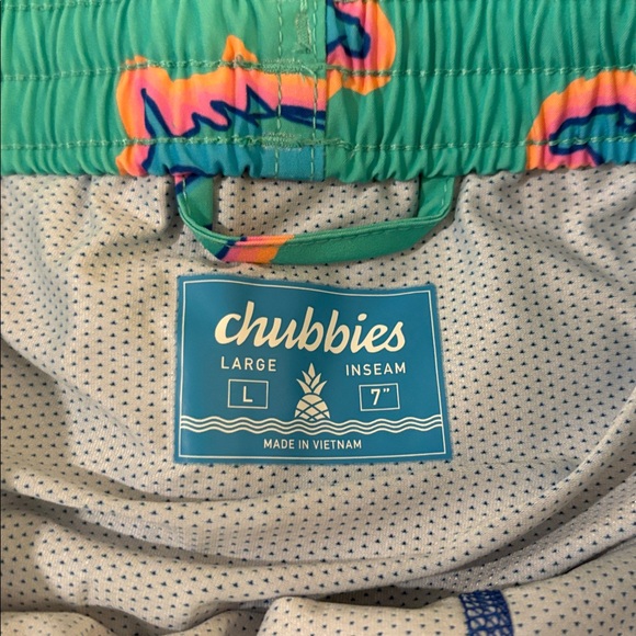 NWT [Chubbies] Apex Swimmers Stretch Swim Shorts Swimsuit Trunks 7” Men's L - Picture 13 of 13